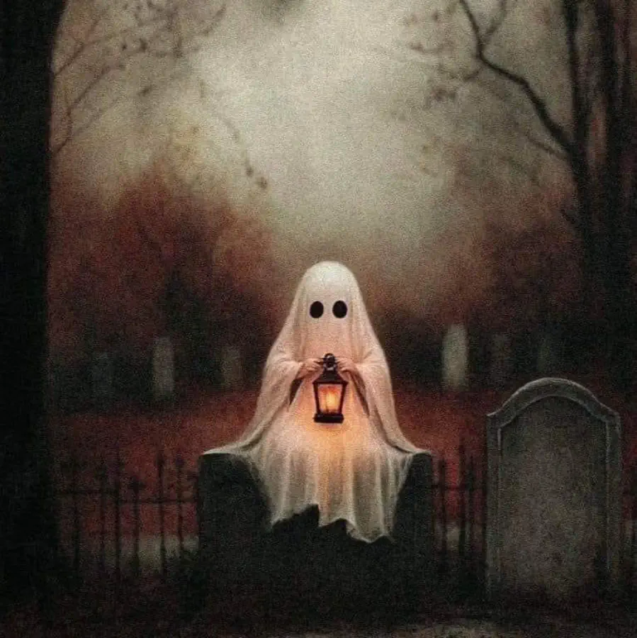 un pequeño fantasma